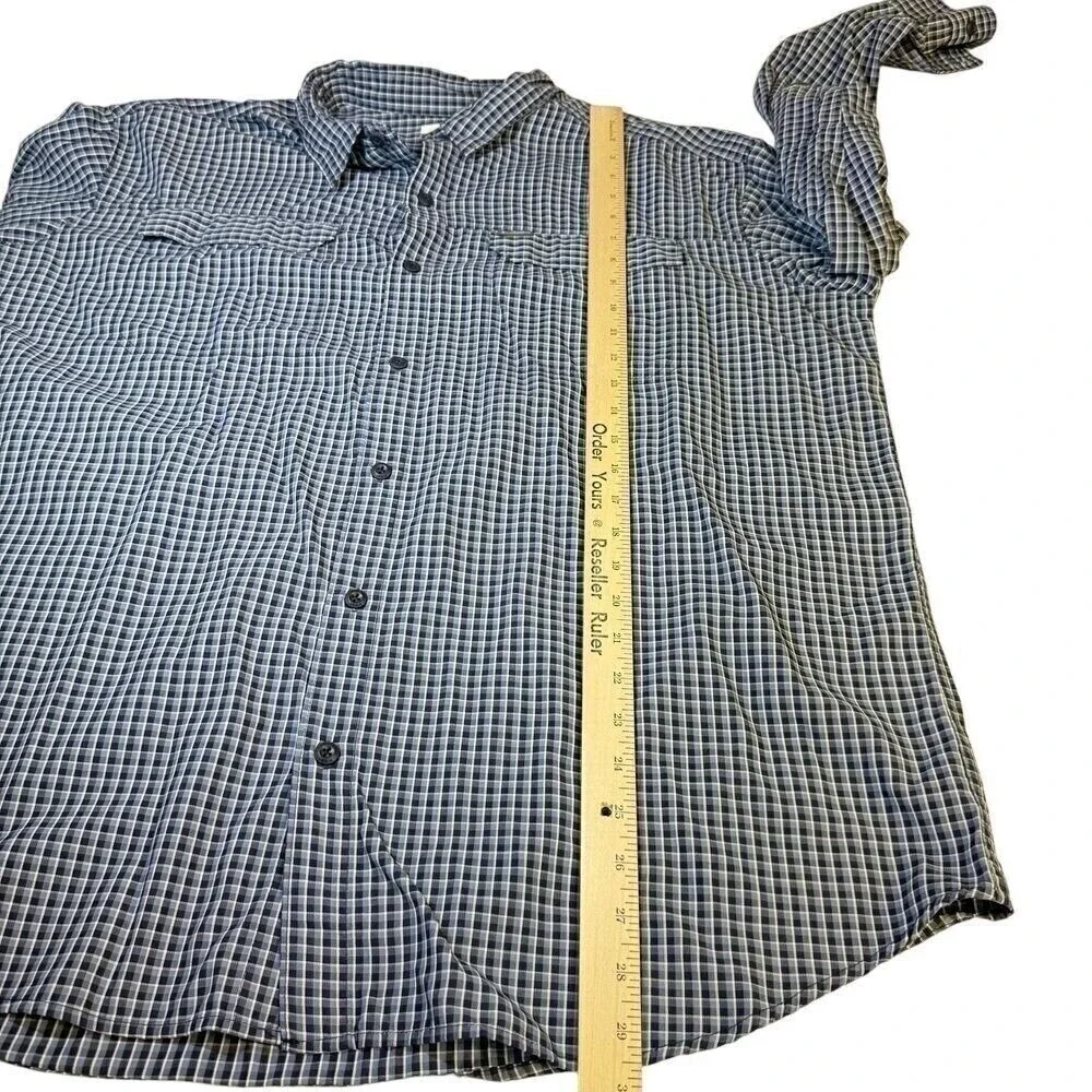 Columbia Silver Ridge 2 Plaid Button Down Shirt Long‎ Sleeve Omni-Shade 2XL 2XL